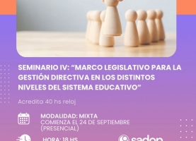 24 sep.Marco legislativo para la gestión directiva