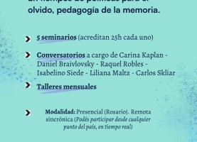 Ciclo de formación. A 50 años del golpe.