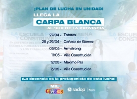 27 abril - MIL CLASES en la Carpa Blanca