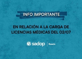 En relación a la carga de licencias médicas