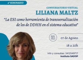 Liliana Maltz Conversatorio virtual