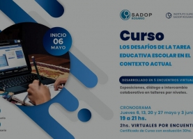 Desafío: Tarea educativa en el contexto actual