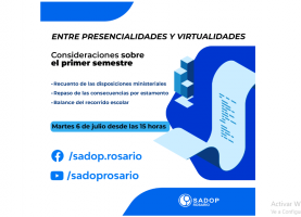 Entre presencialidades y virtualidades