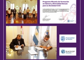 Primer sindicato en certificar la Ley Micaela
