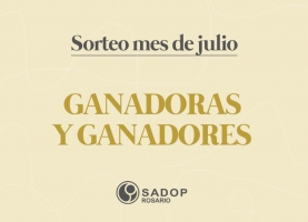 Ganadores del sorteo mes de julio