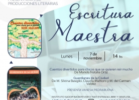 Tercer encuentro de ESCRITURAS MAESTRAS