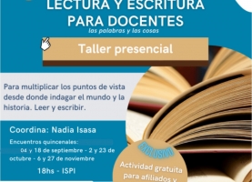 4 y 18. Encuentros de lectura y escritura docentes