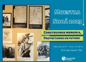 4 de oct. Muestra La Shoá 