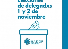 1 y 2 de nov. Elecciones de delegadxs
