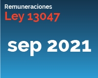 Ley 13047 septiembre 2021